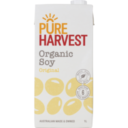 Photo of Pure Harvest Organic Soy Milk 1L