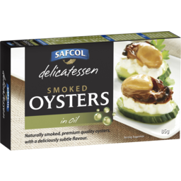 Photo of Safcol Delicatessen Smoked Oysters In Oil 85g