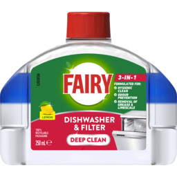 Photo of Fairy Dishwasher & Filter Cleaner Lemon 250ml