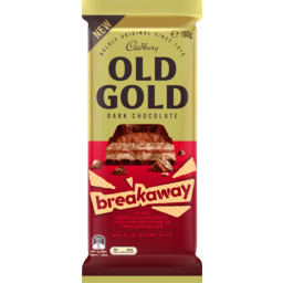 Photo of Cadbury Old Gold Breakaway Chocolate Block 180g