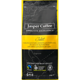 Photo of Jasper Coffee Organic Juliet Ground 250g