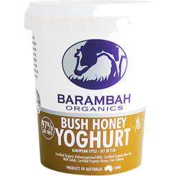 Photo of Barambah - Bush Honey Yoghurt 500g