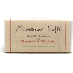 Photo of Monsieur Truffe 70% Dark Almonds & Caramel 