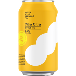 Photo of Molly Rose Citra Citra Citrus Non-Alc IPA 375ml Can