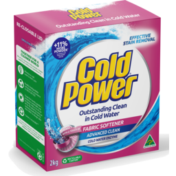 Photo of Cold Power 2 In 1 With A Touch Of Fabric Softener Powder Laundry Detergent 2kg 2kg