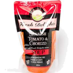 Photo of Fresh Delights Soup Spanish Tomato & Chorizo 600ml