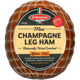 Photo of Dorsogna Mini Champagne Leg Ham Portion 850gm