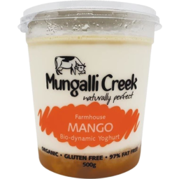Photo of Mungalli Creek Yoghurt Mango 500g