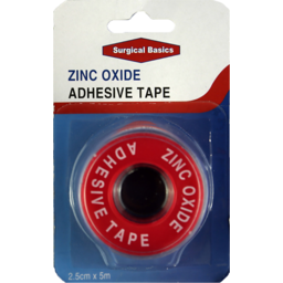 Photo of Surgical Basics Zinc Oxide Adhesive Tape 2.5cmx5m