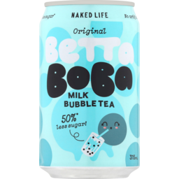 Photo of Naked Life Betta Boba Original Milk Bubble Tea