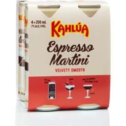 Photo of Kahlua Espresso Martini 7% Cans