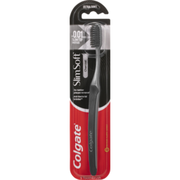 Photo of Colgate Slimmer Bristles With Charcoal Slim Soft Toothbrush Single