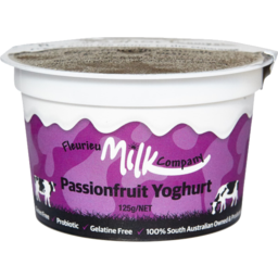 Photo of Fleurieu Milk Company Passionfruit Yoghurt 125g