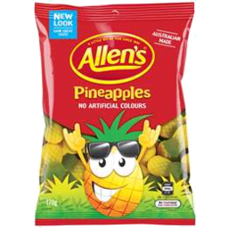 Photo of Allen's Pineapples Lollies Ba 170g