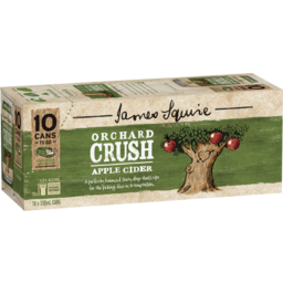 Photo of James Squire Orchard Crush Apple Cider 10 X 330ml Can Carton 