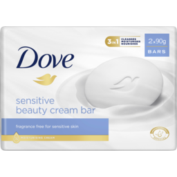 Photo of Dove Beauty Cream Bar Sensitive Soap 180 Gr 2 Bars 