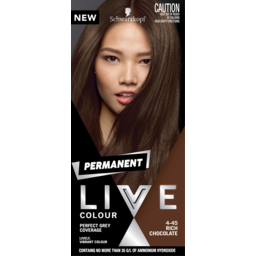 Photo of Schwarzkopf Live Rich Chocolate Permanent Hair Colour Single Pack