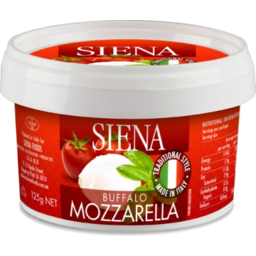 Photo of Siena Mozzarella Buffalo 125gm