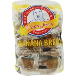 Photo of Papa Joes Banana Bread Slices 500gm