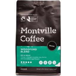 Photo of MONTVILLE COFFEE Org Woodford Coffee Beans