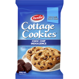 Photo of Paradise Cottage Cookies Choc Chip Indulgence 250gm