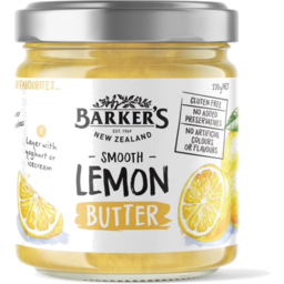 Photo of Barker’s NZ Lemon Butter