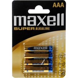 Photo of Maxell Battery Aaa Alk 4+2 Pk