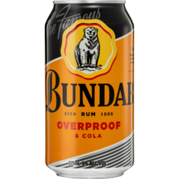 Photo of Bundaberg O.P Rum & Cola Can 375ml