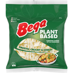 Photo of Bega Plant Based Cheddar Cheese Shredded 200g