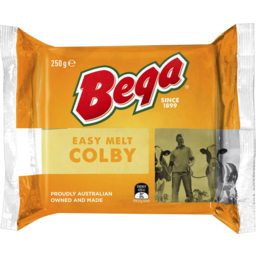 Photo of Bega Easy Melt Colby Block 250g