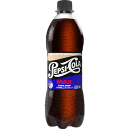 Photo of Pepsi Max Soda Shop No Sugar Vanilla Cola Soft Drink Bottle 600ml