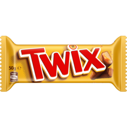 Photo of Twix Chocolate Bar With Caramel Biscuit 50g 50g