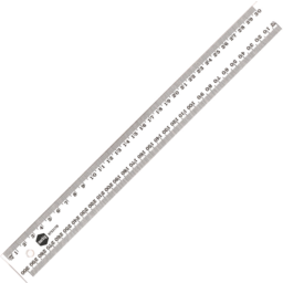 Photo of Marbig Plastic Ruler Clear 30cm 975317B Each