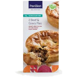 Photo of Pavillion Foods Gluten Free Pies Beef & Gravy 2 Pack