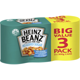 Photo of Heinz Beanz® No Added Sugar Multipack 3 x 300g