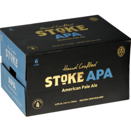 Photo of Stoke Beer APA Cans 6 Pack X 330ml