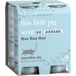 Photo of Squealing Pig Spritzed Pinot Grigio Cans