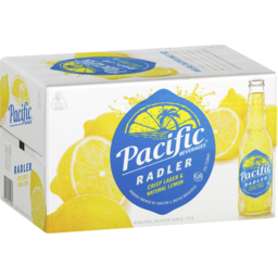 Photo of Pacific Beverages Radler Natural Lemon 4 X 6 X 330ml Bottle 