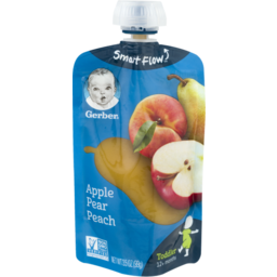 Photo of Gerber Apple Peach Puree Pouch