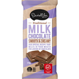 Photo of Darrell Lea Block Milk Chocolate Smooth & Creamy 180gm