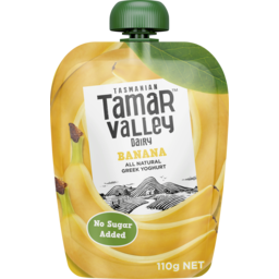 Photo of Tamar Valley Kids Banana All Natural Greek Yoghurt Pouch