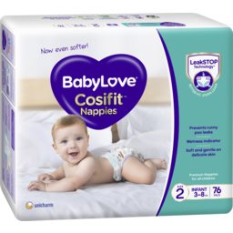 Photo of Babylove Cosifit Size 2, 76 Pack