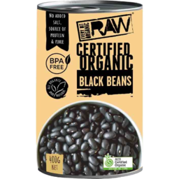 Photo of Raw Org Black Beans