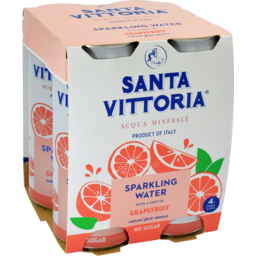 Photo of SANTA VITTORIA SPARKLING WATER GRAPEFRUIT