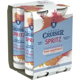 Photo of Vodka Cruiser Spritz Summer Berry 4.6% 6 X Can 4.0x275ml