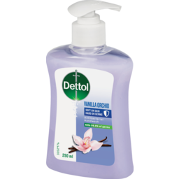 Photo of Dettol Anti Bacterial Liquid Hand Wash Pump Vanilla And Orchid 250ml 250ml