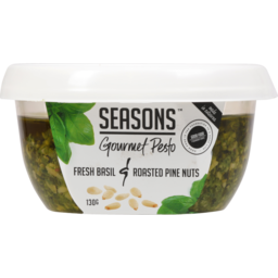 Photo of Seasons Gourmet Basil & Pine Nuts Pesto 130 Gram