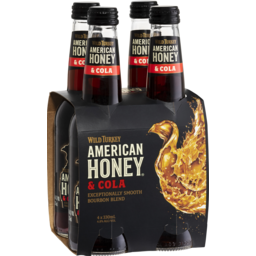 Photo of Wild Turkey American Honey & Cola Bottle