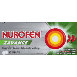 Photo of Nurofen Zavance Ibuprofen Tablets 12 Pack