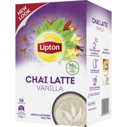 Photo of Lipton Chai Latte Vanilla 16 Sachets